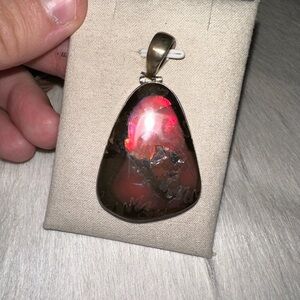 ammolite pendant